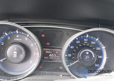 2014 Hyundai Sonata Gls z USA, uszkodzony, nr VIN 5NPEB4ACXEH846484